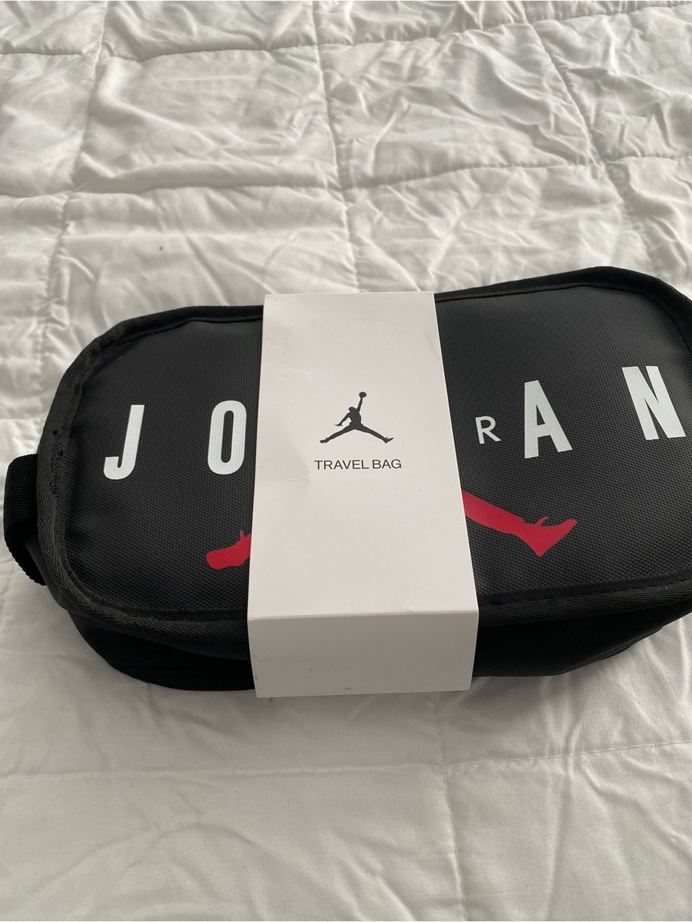 Nike Air Jordan Men's Travel Dopp Kit Toiletries Bag | Black | NEW with Tags